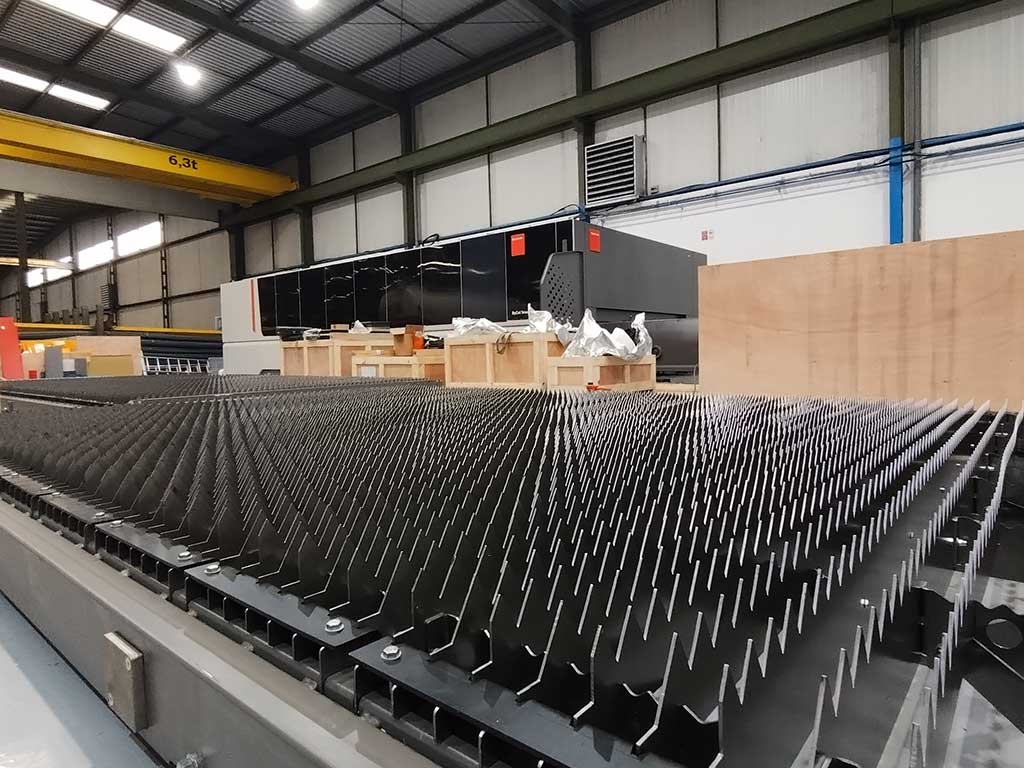 Corte láser de gran formato en Sama