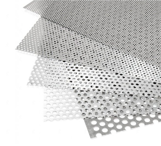 chapa decorativa perforada