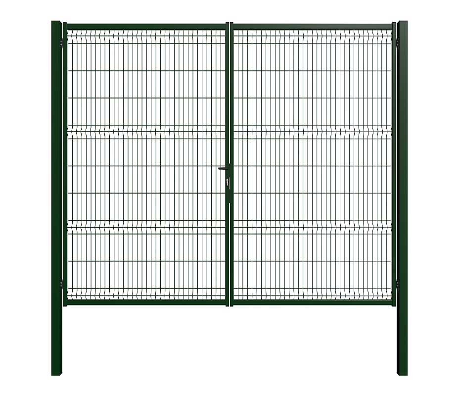 puerta malla electrosoldada plegada