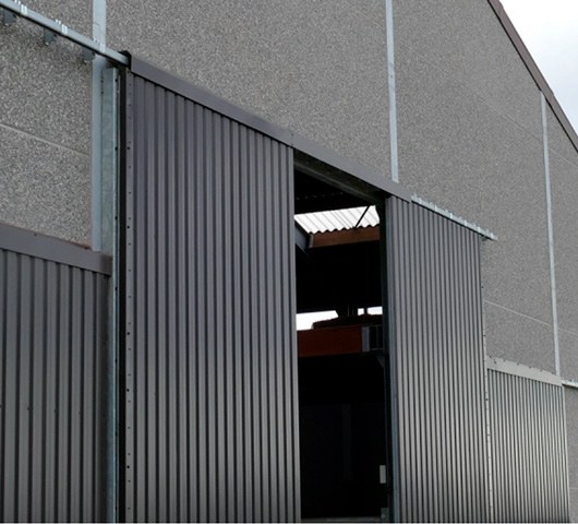 puertas correderas naves industriales